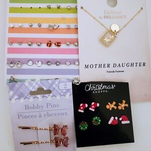 Assorted Jewelry and Accessories Set